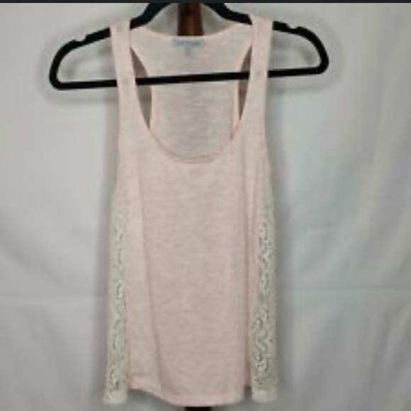 EUC Charlotte Russe lace tank Sz Xs - Picture 4 of 8